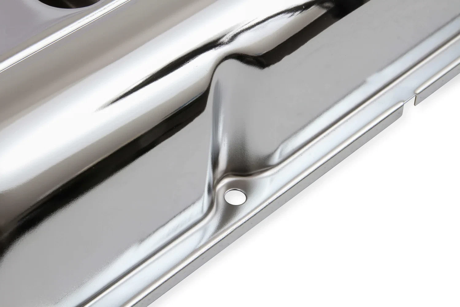 Mr. Gasket Chrome Valve Covers with Baffle - 9412